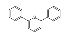 2,6-diphenyl-2H-thiopyran结构式