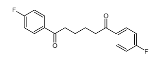 1,6-bis(4-fluorophenyl)hexane-1,6-dione Structure