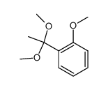 1-(1,1-Dimethoxy-ethyl)-2-Methoxy-benzene Structure