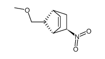 7-syn-(Methoxymethyl)-2-endo-nitrobicyclo[2.2.1]heptene Structure