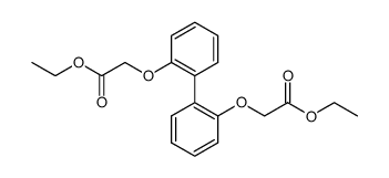 2,2'-bis(ethoxycarbonylmethoxy)biphenyl结构式