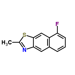 Naphtho[2,3-d]thiazole, 8-fluoro-2-methyl- (7CI,8CI) structure