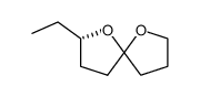 (S)-2-Ethyl-1,6-dioxa-spiro[4.4]nonane Structure