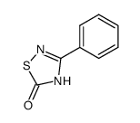 3-phenyl-1,2,4-thiadiazol-5(4H)-one结构式