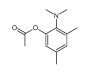 N,N,2,4-tetramethyl-6-acetoxyaniline结构式