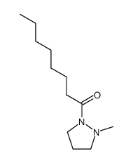 Octanoyl-2-methylpyrazolidine Structure