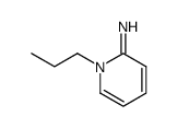 2(1H)-Pyridinimine,1-propyl-(9CI) structure