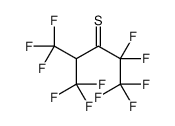 1,1,1,4,4,5,5,5-Octafluoro-2-trifluoromethylpentane-3-thione结构式