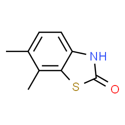 2(3H)-Benzothiazolone,6,7-dimethyl-(9CI) structure