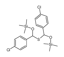 4,6-bis(4-chlorophenyl)-2,2,8,8-tetramethyl-3,7-dioxa-5-thia-2,8-disilanonane结构式