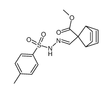 methyl 7-((2-tosylhydrazono)methyl)bicyclo[2.2.1]hepta-2,5-diene-7-carboxylate Structure