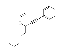 3-ethenoxyoct-1-ynylbenzene Structure