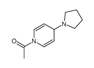 1-(4-pyrrolidin-1-yl-4H-pyridin-1-yl)ethanone Structure