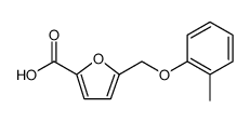 5-O-TOLYLOXYMETHYL-FURAN-2-CARBOXYLIC ACID structure