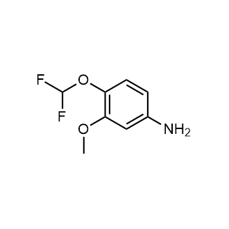 4-(Difluoromethoxy)-3-methoxyaniline Structure