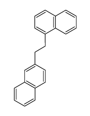 1-(1-naphthyl)-2-(2-naphthyl)ethane Structure
