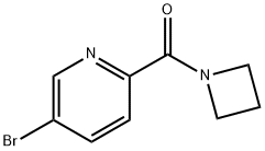 Methanone, 1-azetidinyl(5-bromo-2-pyridinyl)-结构式