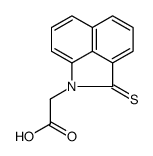 2-(2-sulfanylidenebenzo[cd]indol-1-yl)acetic acid Structure