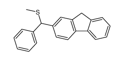 (fluoren-2-yl-phenyl-methyl)-methyl sulfide Structure