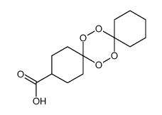7,8,15,16-tetraoxadispiro[5.2.59.26]hexadecane-12-carboxylic acid Structure