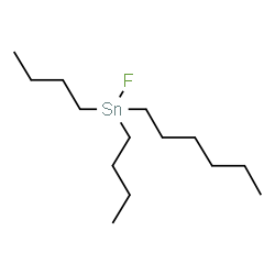dibutylfluorohexylstannane structure