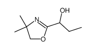 1-(4,4-Dimethyl-4,5-dihydro-oxazol-2-yl)-propan-1-ol结构式