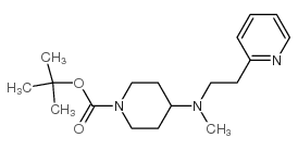 1-BOC-4-[METHYL-(2-PYRIDIN-2-YL-ETHYL)-AMINO]-PIPERIDINE Structure