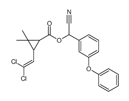 高效氯氰菊酯结构式