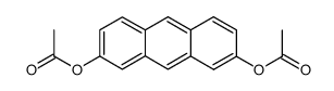 2,7-diacetoxy-anthracene Structure