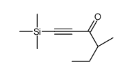 (4S)-4-methyl-1-trimethylsilylhex-1-yn-3-one Structure