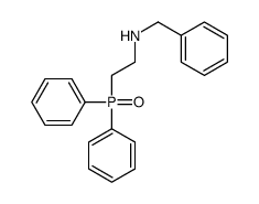 N-benzyl-2-diphenylphosphorylethanamine Structure