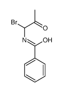 N-(1-bromo-2-oxopropyl)benzamide结构式