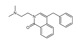 4-benzyl-2-[2-(dimethylamino)ethyl]isoquinolin-1-one结构式