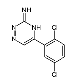 5-(2,5-Dichlorophenyl)-1,2,4-triazin-3-amine Structure