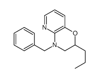 4-benzyl-2-propyl-2,3-dihydropyrido[3,2-b][1,4]oxazine结构式