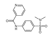 N-[4-(dimethylsulfamoyl)phenyl]pyridine-3-carboxamide Structure