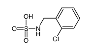 (2-chlorophenyl)methylsulfamic acid结构式