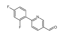 6-(2,4-Difluorophenyl)-3-pyridinecarbaldehyde picture
