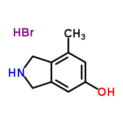 7-Methyl-5-isoindolinol hydrobromide (1:1) Structure