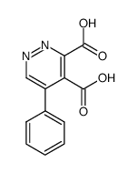 5-phenyl-pyridazine-3,4-dicarboxylic acid结构式