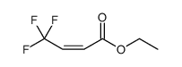 2-Butenoic acid, 4,4,4-trifluoro-, ethyl ester, (2Z) Structure
