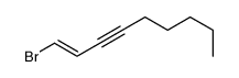 1-bromonon-1-en-3-yne Structure