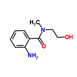 2-Amino-N-(2-hydroxyethyl)-N-methylbenzamide结构式