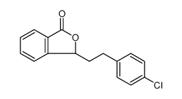 3-(4-CHLOROPHENETHYL)ISOBENZOFURAN-1(3H)-ONE结构式