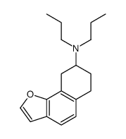N,N-dipropyl-6,7,8,9-tetrahydrobenzo[g][1]benzofuran-8-amine Structure