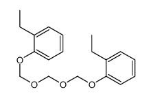 [methylenebis(oxymethyleneoxy)]bis[ethylbenzene] Structure