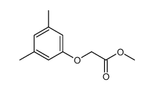 methyl 2-(3,5-dimethylphenoxy)acetate结构式