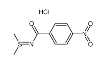 N-(dimethyl-4-sulfanylidene)-4-nitrobenzamide hydrochloride结构式