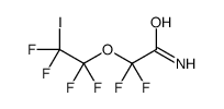 2,2-difluoro-2-(1,1,2,2-tetrafluoro-2-iodoethoxy)acetamide Structure