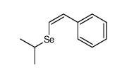 (Z)-β-(isopropylselenyl)styrene结构式